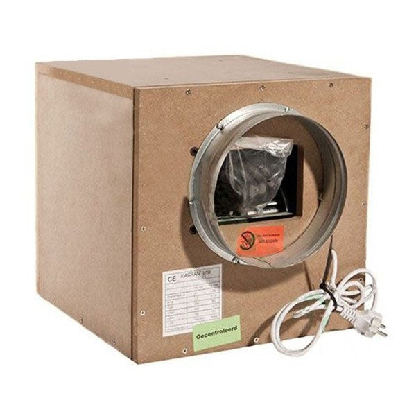 AIRFAN ISOBOX HDF – Aspiratore Cassonato Insonorizzato 250 m³/h Ø125 mm in MDF | VentPro